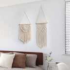 Macrame Wall Hanging with Artistic Fringes | High & Bury