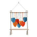 Macrame Wall Hanging with Decorative Leaf Patterns | High & Bury