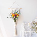 Macrame Wall Hanging with Elegant Fringe Look | High & Bury