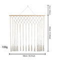 Macrame Wall Hanging with Elegant Fringes and Artistic Design | High & Bury