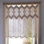 Macrame Wall Hanging with Elegant Fringes | High & Bury