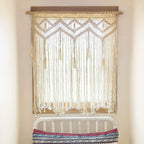 Macrame Wall Hanging with Elegant Fringes | High & Bury