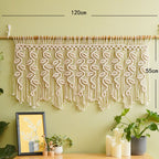 Macrame Wall Hanging with Elegant Fringes | High & Bury