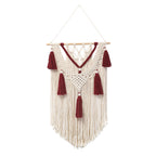 Macrame Wall Hanging with Fringe and Tassels | High & Bury