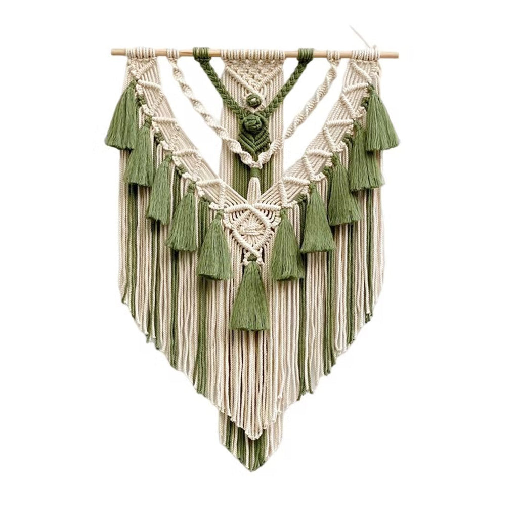 Macrame Wall Hanging with Fringes | High & Bury