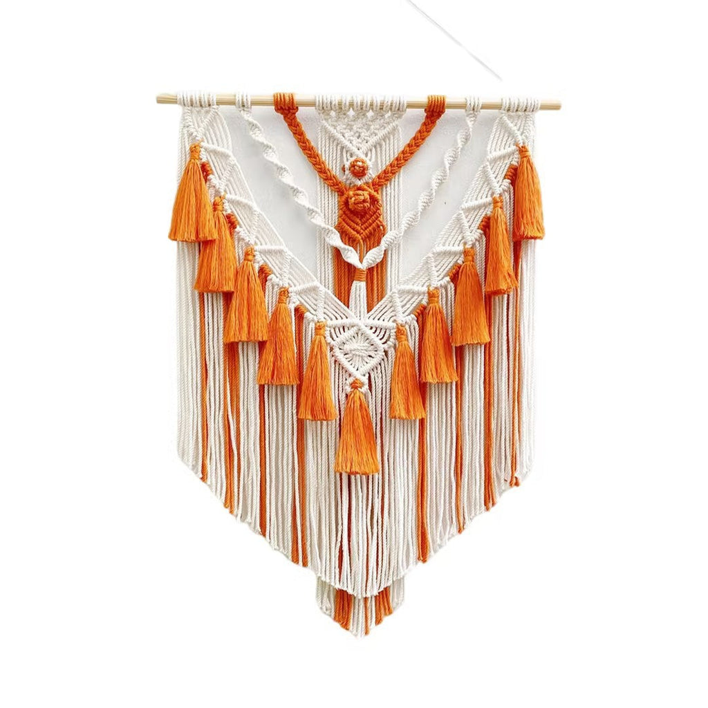 Macrame Wall Hanging with Fringes | High & Bury