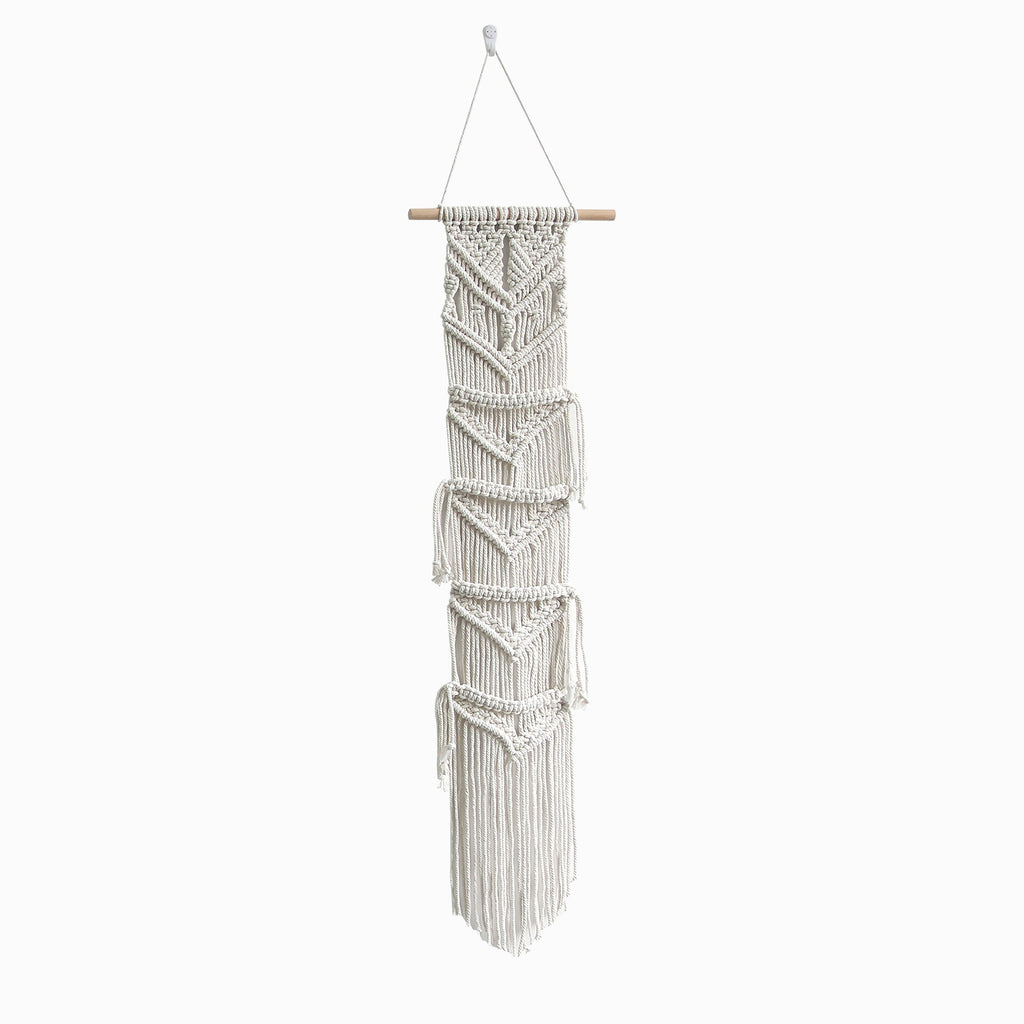 Macrame Wall Hanging with Intricate Pattern | High & Bury