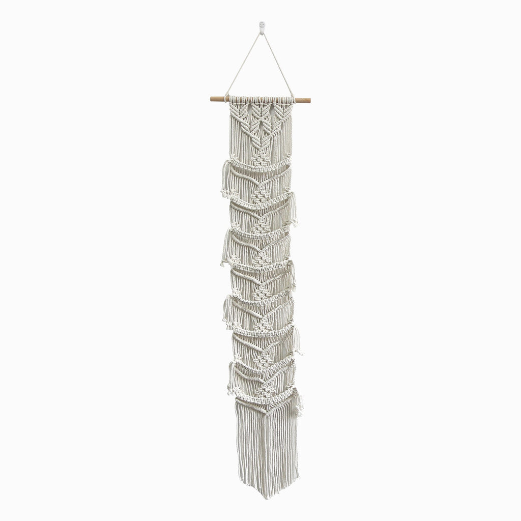 Macrame Wall Hanging with Intricate Pattern | High & Bury