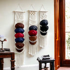 Macrame Wall Hanging with Intricate Pattern | High & Bury
