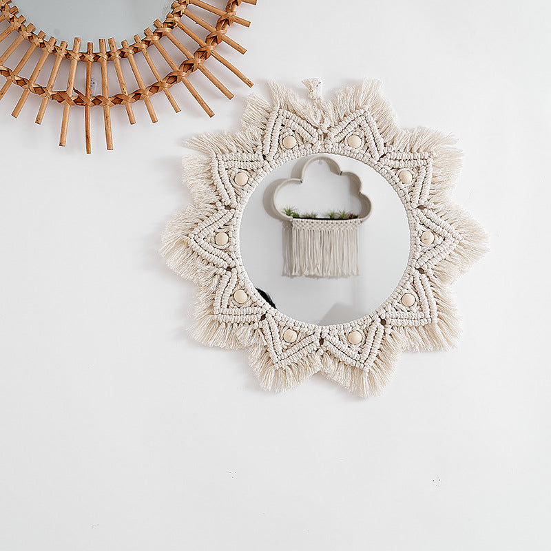 Macrame Wall Mirror | High & Bury