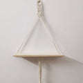 Macrame Wall-Mounted Decorative Shelf | High & Bury