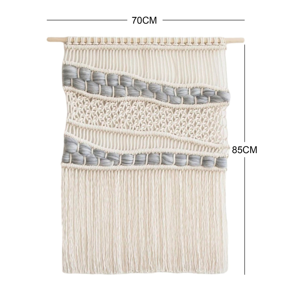 Macrame Wall Tapestry Decor | High & Bury