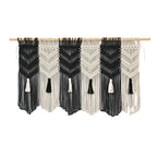 Macrame Wall Tapestry with Decorative Tassels | High & Bury