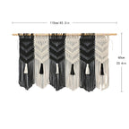 Macrame Wall Tapestry with Decorative Tassels | High & Bury