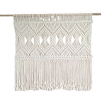 Macrame Wall Tapestry with Elegant Fringe | High & Bury