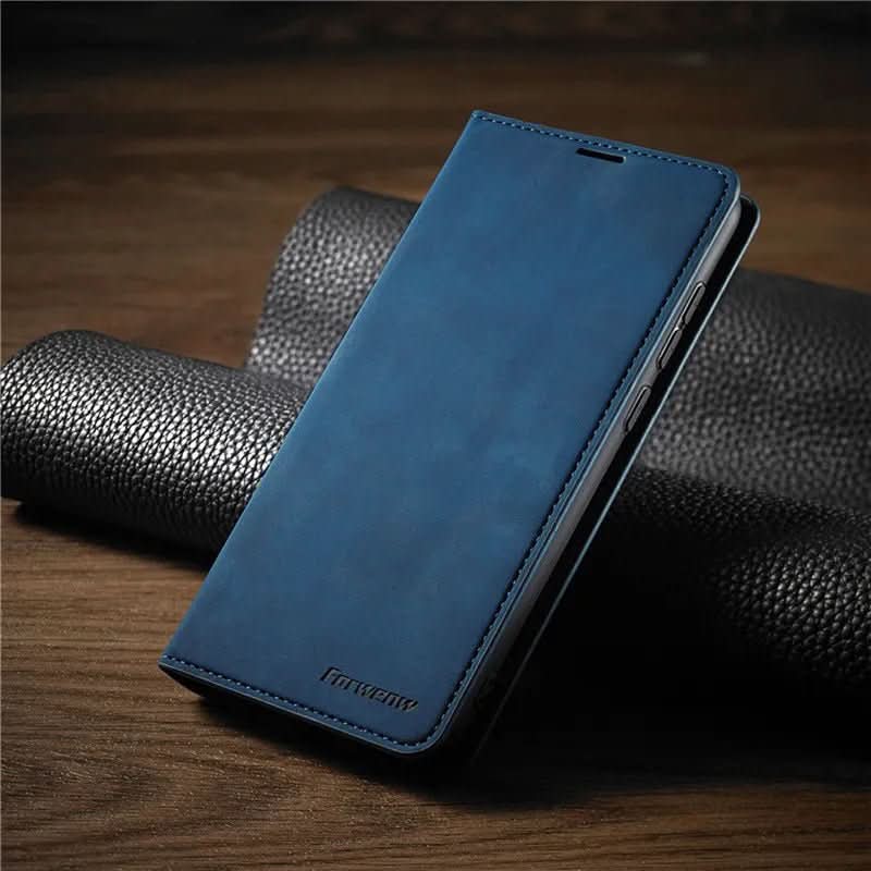Magnetic Leather iPhone Case with Shock and Scratch Protection, view 3