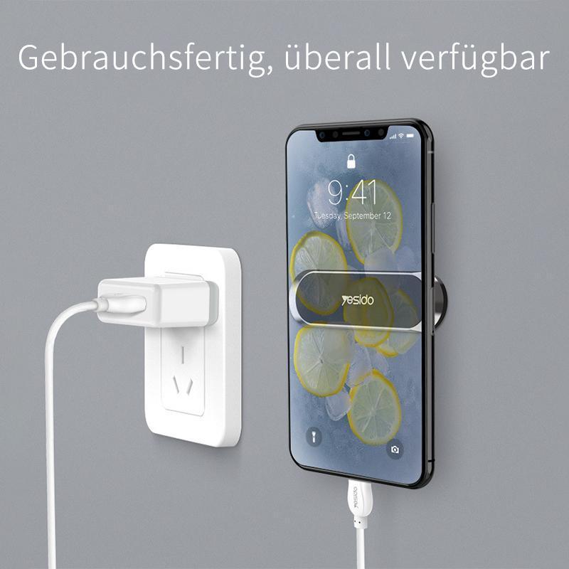 Magnetic Phone Holder with 360° Rotation, Zinc Alloy and Silicone, view 2