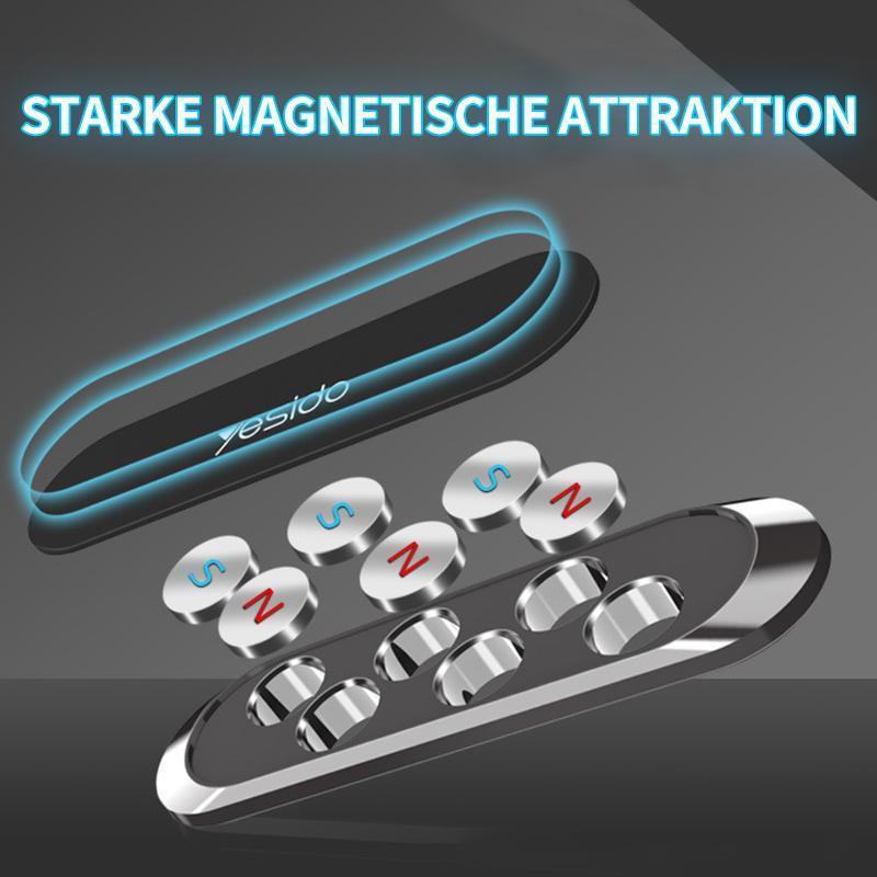 Magnetic Phone Holder with 360° Rotation, Zinc Alloy and Silicone, view 3