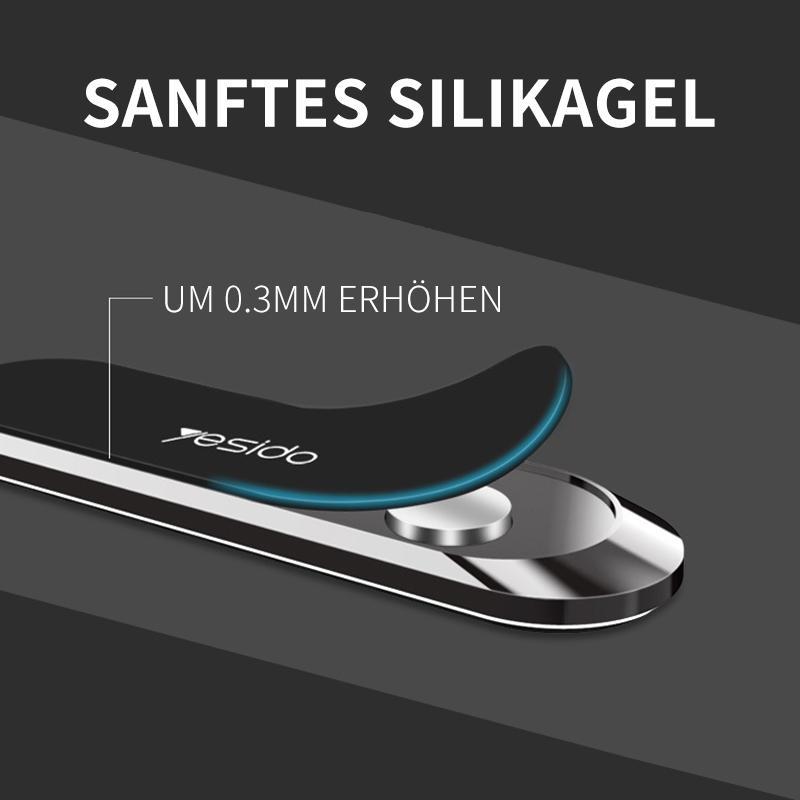 Magnetic Phone Holder with 360° Rotation, Zinc Alloy and Silicone, view 4