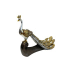 Majestic Peacock Decor Sculpture | High & Bury