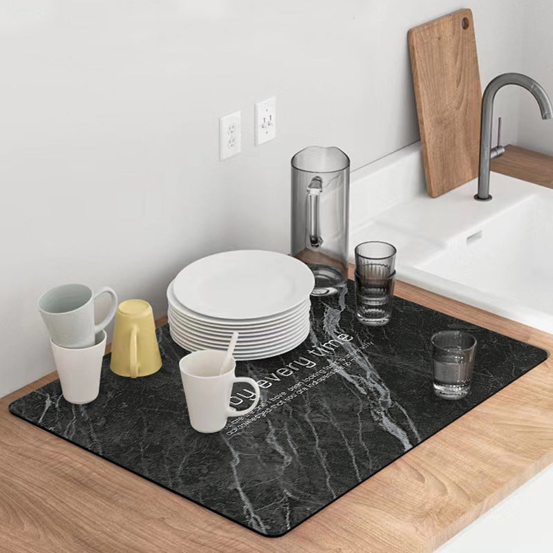 Marble-Inspired Table Mat | High & Bury