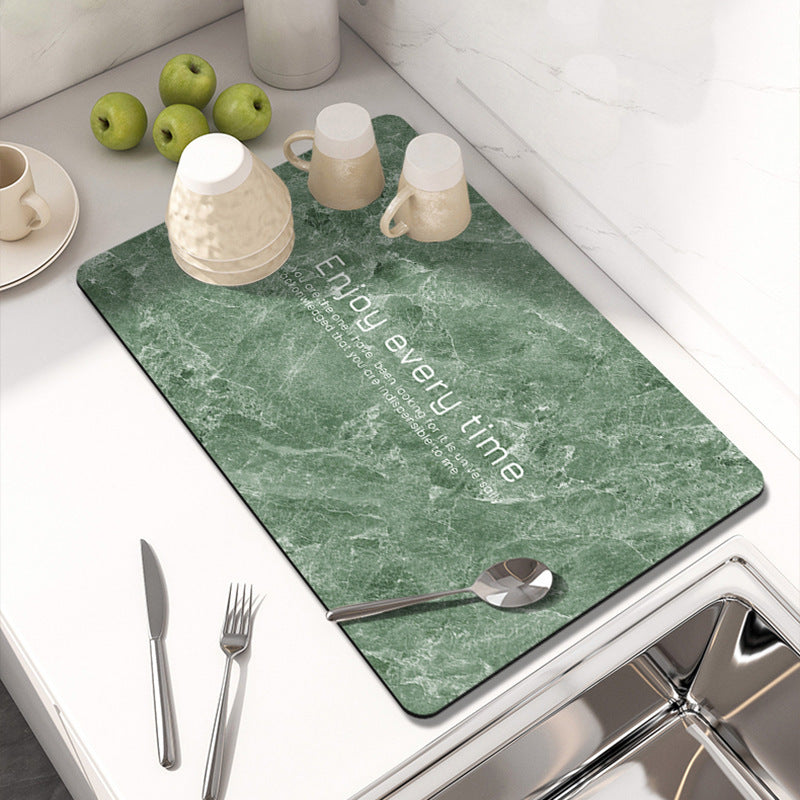 Marble-Inspired Table Mat | High & Bury