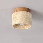 Marshfell Travertine Surface Mounted Downlight