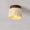 Marshfell Travertine Surface Mounted Downlight