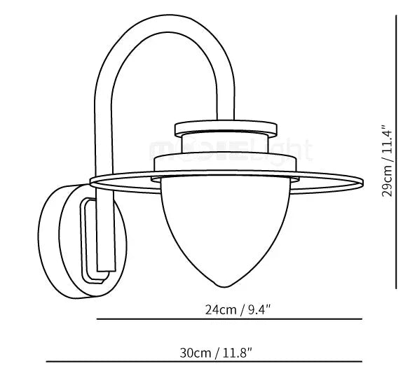 Marshthorpe Outdoor Wall Light