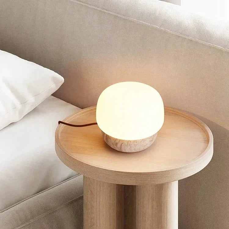 Marstirra Travertine Table Lamp