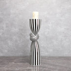 Meadowside Striped Candle Holder