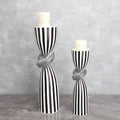 Meadowside Striped Candle Holder