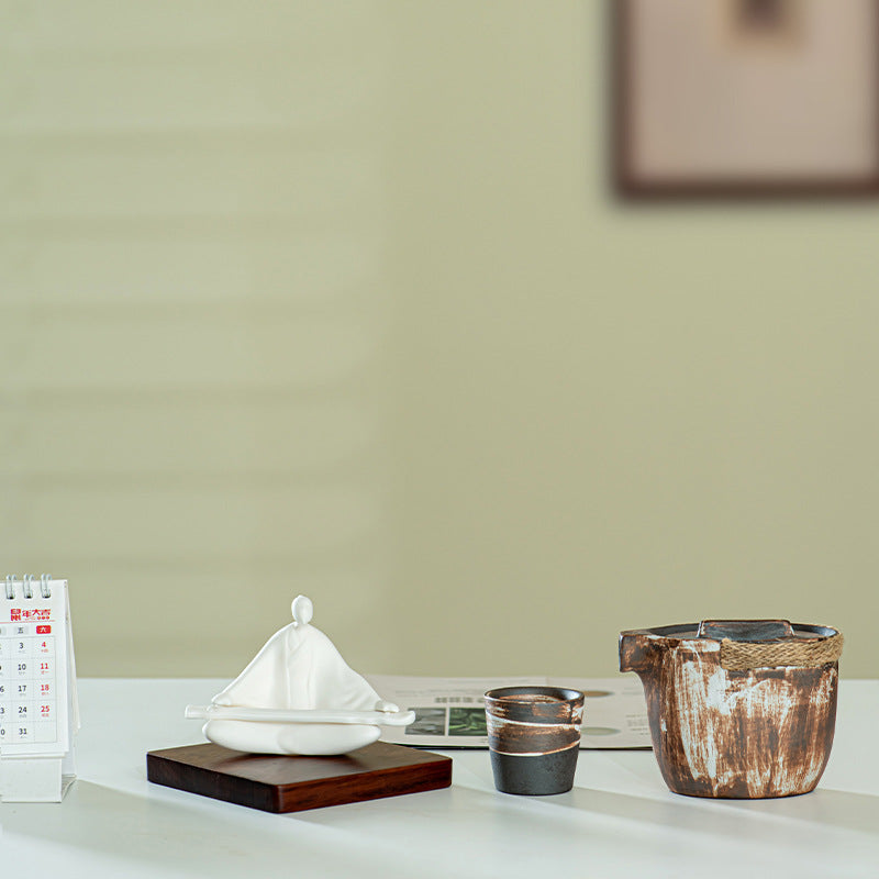 Meditative Sculpture Ceramic Handcrafted | High & Bury
