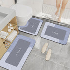 Memory Foam Bath Mat Set | High & Bury