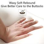 Memory Foam Car Seat Booster Cushion, 17 x 17 x 4 inches, view 4