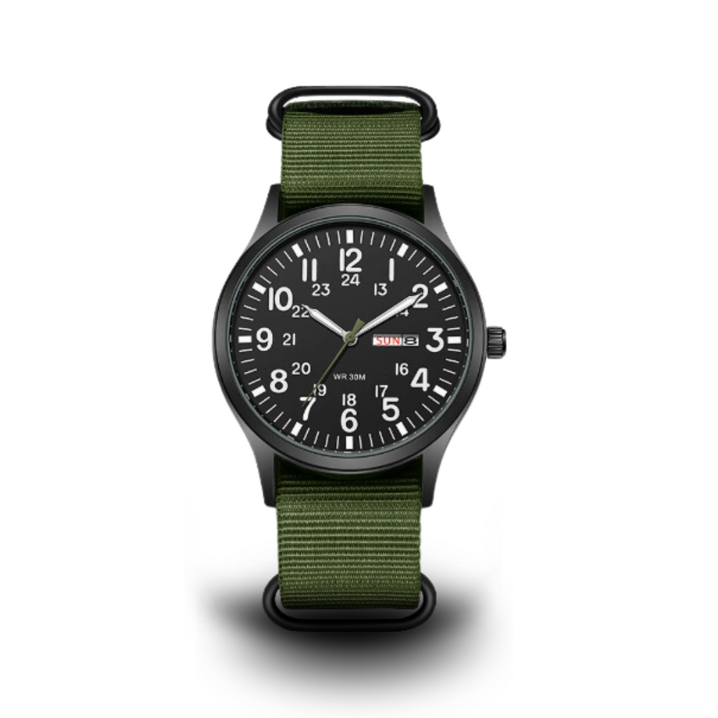 Men’s Outdoor Watch, Quartz, Stainless Steel Case, Sapphire Crystal