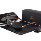 Men’s Polarised Aviator Sunglasses with UV400 Protection, view 6