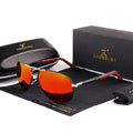 Men’s Polarised Aviator Sunglasses with UV400 Protection