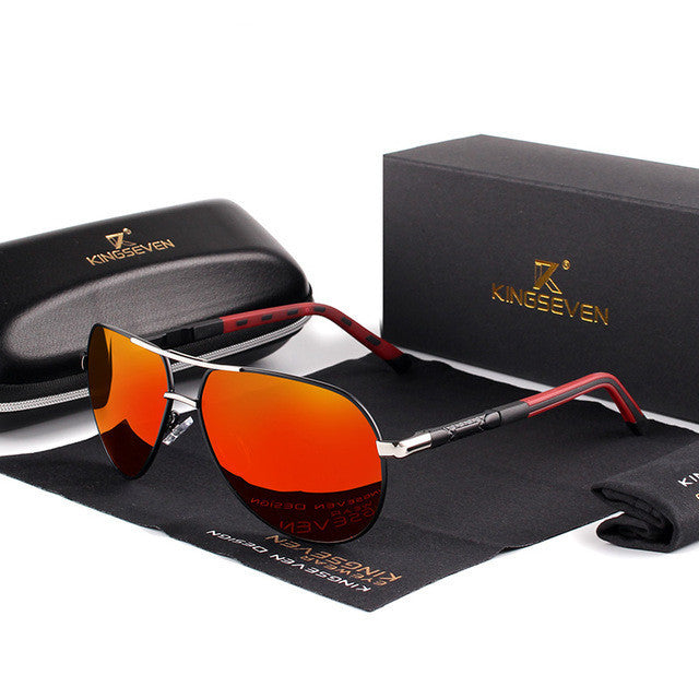 Men’s Polarised Aviator Sunglasses with UV400 Protection
