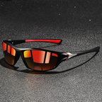 Men’s Polarised Sunglasses with UV400 Protection and Metal Frame, view 3