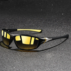 Men’s Polarised Sunglasses with UV400 Protection and Metal Frame, view 4