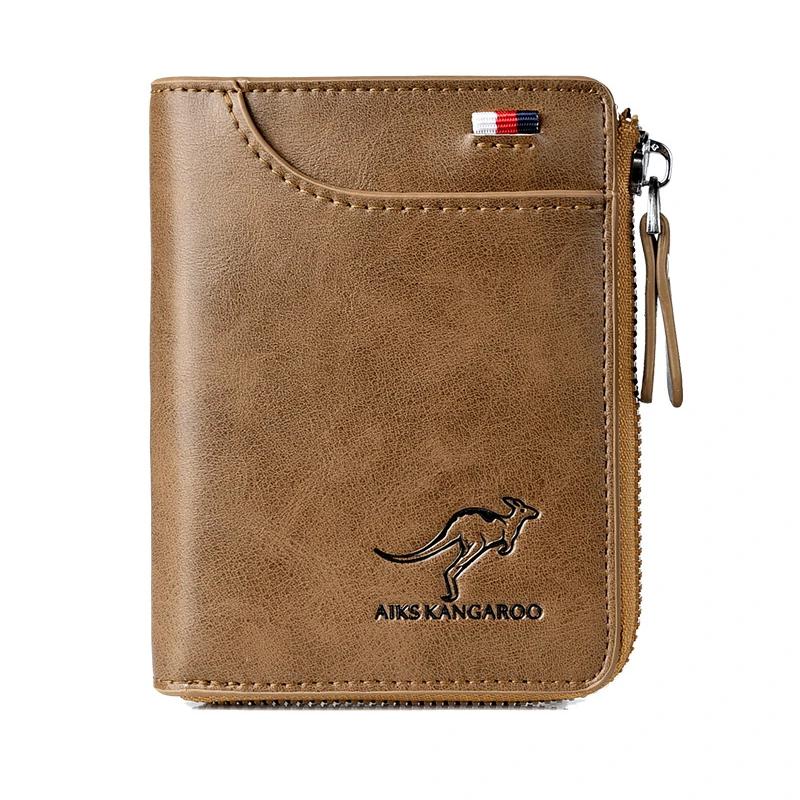 Men’s RFID-Blocking PU Leather Wallet with 14 Card Slots, view 10