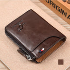 Men’s RFID-Blocking PU Leather Wallet with 14 Card Slots, view 14