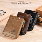 Men’s RFID-Blocking PU Leather Wallet with 14 Card Slots, view 4