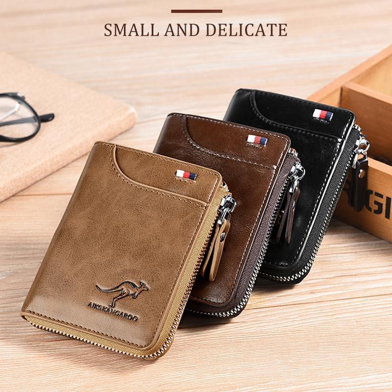 Men’s RFID-Blocking PU Leather Wallet with 14 Card Slots, view 4
