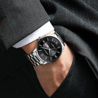 Men’s Stainless Steel Quartz Chronograph Watch, 30M Water Resistance, view 11