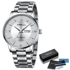 Men’s Stainless Steel Quartz Chronograph Watch, 30M Water Resistance, view 15