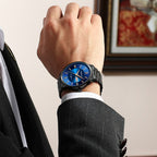 Men’s Stainless Steel Quartz Chronograph Watch, 30M Water Resistance, view 3