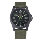 Men's Tactical Watch, 45 mm Stainless Steel Case, Silicone Strap, view 3