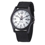 Men's Tactical Watch, 45 mm Stainless Steel Case, Silicone Strap, view 7